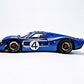 Ford 1967 GT MK IV #4 Blue Lemans 24 Hours L.Ruby/D.Hulme 1/18 by Shelby Collectibles SC426