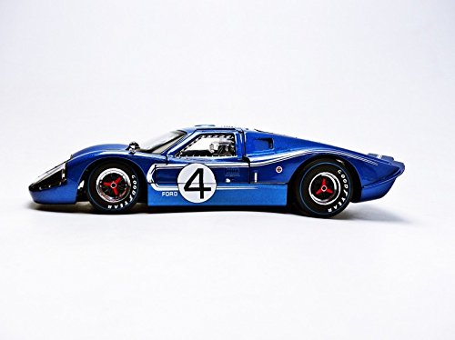 Ford 1967 GT MK IV #4 Blue Lemans 24 Hours L.Ruby/D.Hulme 1/18 by Shelby Collectibles SC426