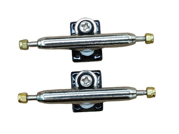 Leefai Professional Fingerboard Trucks 32-34mm Wide -Standard Shape G3-Single Axles Truck- Inverted Kingpin-Mini Finger Skateboard Tool -Screws