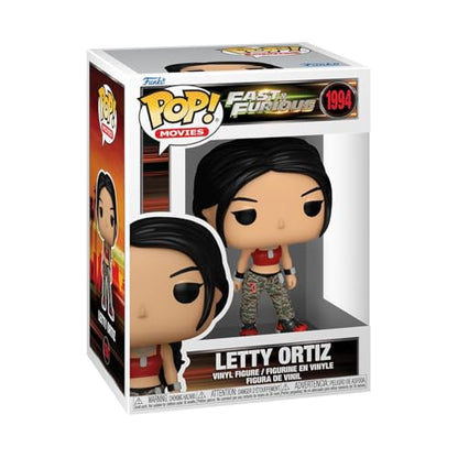 Funko Pop! Movies: Fast & Furious - Letty Ortiz - Collectable Vinyl Figure - Gift Idea - Official Merchandise - Toys for Kids & Adults - Movies Fans