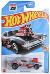 Matchbox Hot Wheels Rodger Dodger, HW Celebration Racers 5/10 [Silver] 77/250