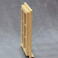 1:12 Scale Dollhouse Miniature Wood Window Frame Double Hung 6 Panel Glass Frames; Width 9.2cm, Height 13.5cm