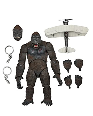 NECA - 7” Scale Action Figure - Ultimate King Kong (Concrete Jungle)