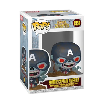 Funko POP! Marvel: Marvel Zombies - Zombie Captain America