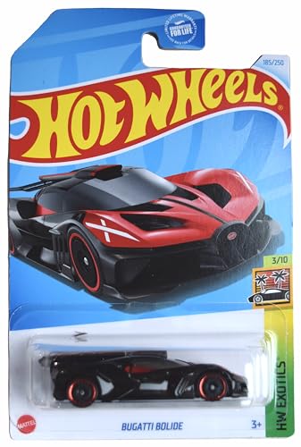 Hot Wheels Bugatti Bolide, HW Exotics 3/10 [Black/red] 185/250
