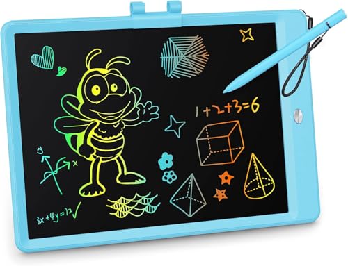 KOKODI LCD Writing Tablet, Gifts for 3 Years Old Boys and Girls?10 Inch Colorful Doodle Board Drawing Tablet, Erasable Reusable Electronic Drawing