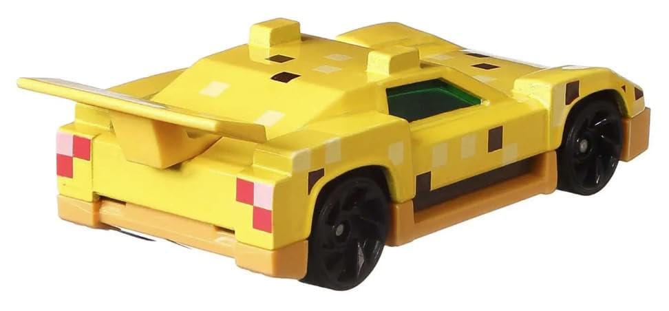 Hot Wheels 2020 Minecraft Gaming 1/64 Character Cars -Ocelot Vehicle (7/7)