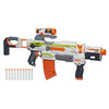 NERF Modulus ECS Motorized Blaster, Removable Scope, Drop Grip, Barrel, Stock, 10-Dart Clip (Amazon Exclusive)