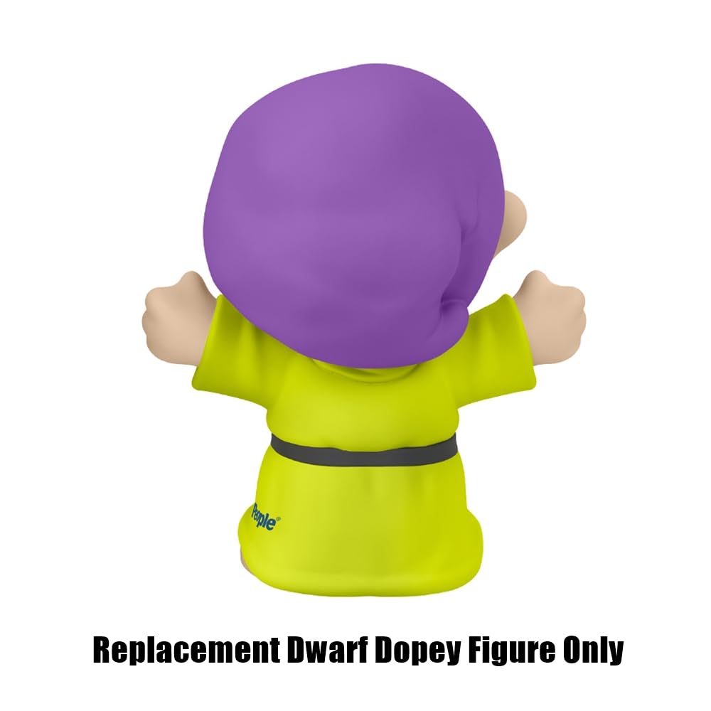 Replacement Part for Fisher-Price Little-People Princess Playset - HPL23 ~ Replacement Dwarf Dopey Figure ~ Inspired by Disney Snow White