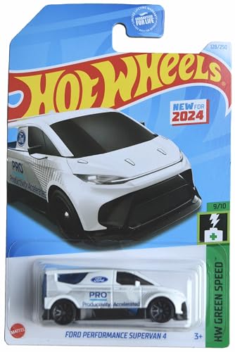 Matchbox Hot Wheels Ford Performance Supervan 4, Green Speed 9/10 [White] 128/250