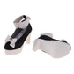Yiju LEIPUPA 60cm Bowknot High-ed Sandal Shoes Chunky Shoes /3 Dolls