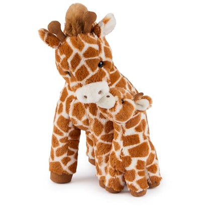 GUND Solana 10-Inch Giraffe with Calf 2-in-1 Plush Toys for Ages 0+