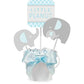 Creative Converting 317239 Centerpiece, Multi Sizes, Blue