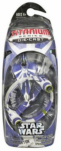 Titanium Series Star Wars 3 Inch Vehicle - Plo Koon's Jedi Starfighter