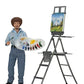 NECA - Bob Ross - 8” Clothed Action Figure - Bob Ross
