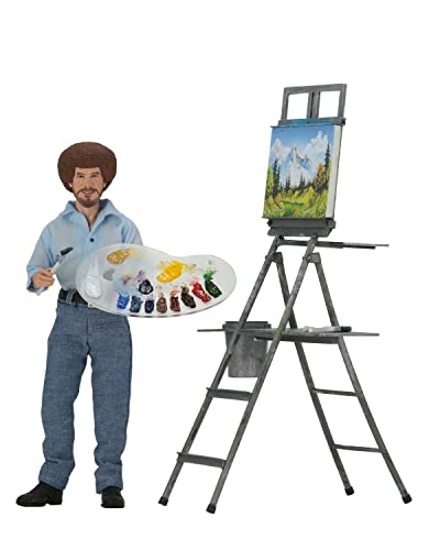 NECA - Bob Ross - 8” Clothed Action Figure - Bob Ross