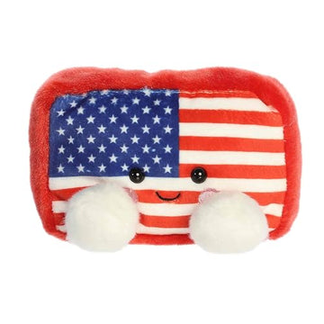 Aurora® Adorable Palm Pals™ Indivisible Flag™ Stuffed Animal - Fun Collectible Plush for Kids and Adult Collectors - Perfect for Decorating Rooms