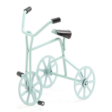 International Miniatures by Classics Dollhouse Miniature Turquoise Tricycle Three Wheeler Trike