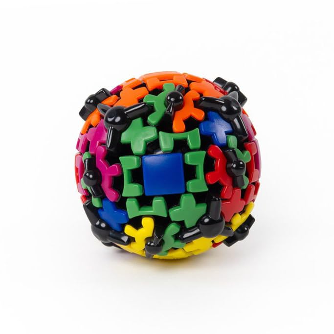 Meffert's Gear Ball - the Original Spinning 3D Brainteaser from Recent Toys - Travel Friendly Fun for Ages 9 to Adult
