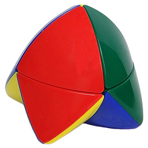 Willking Pyramorphix Stickerless Magic Cube Mastermorphix 2x2 Stickerless Speed Cube Puzzle