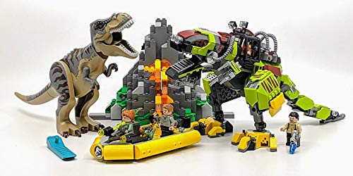 LEGO Jurassic World T. rex vs Dino Mech Battle 75938 (716 Pieces)
