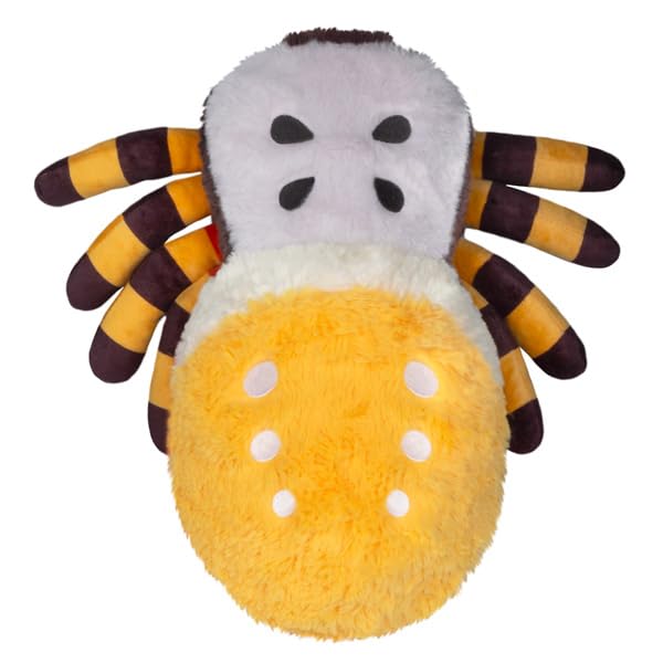 Squishable - Mini Orb Weaver Spider - Garden Collection - 12 in - Soft Toy Collectible Stuffed Animal