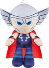 Marvel Plush Character Figure, 8-inch Thor Super Hero Soft Doll, Collectible Toy Gift for Kids & Fans Ages 3 Years Old & Up