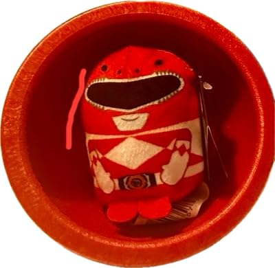 Just Play Red Mighty Morphin Power Ranger Mini 3"" Collect All of Them Today