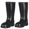 Melody Jane Dollhouse Black Wellington Boots Wellies 1:12 Garden Accessory
