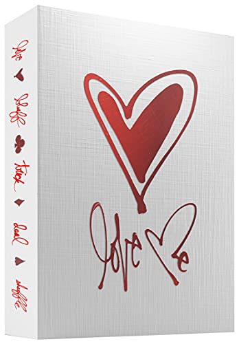 theory11 Love Me Playing Cards, Red