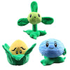 Laruokivi Plants Plush Toys Blover & Blue Watermelon & Corn Plushies Figure Stuffed Dolls Set of 3 Pieces