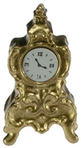 Dollhouse Miniature Antique Mantel Clock
