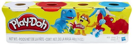 Play-Doh 4-Pack of Colors 16oz Gift Set Bundle Gift Set Gift Toy for Boys and Girls (12 Cans & 48oz Total) - 3 Pack (3 pack of 4, Variety)