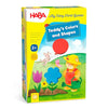 HABA My Very First Games - Teddy’s Colors & Shapes Educational Games & Toddler Activities with Wooden Pieces for Learning Colors, Shapes & Turn-Taking