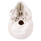 RONTEN Human Skull Anatomical Model with Line, Life Size, White/Off-White PVC Skull, 3-Part (Calvaria, Base, Mandible), Medical Education & Teaching