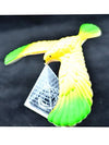 C&H Solutions Green Wing Yellow Body Cute Balancing Bird with Clear Triangle Stand