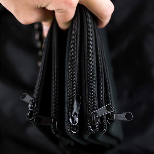 PinProsPlus Portable Large Trading Pin Bags Carry Case Organizer with 6 double sided pages