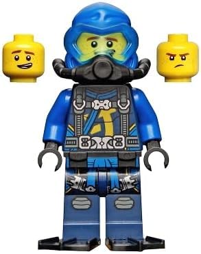 LEGO Ninjago Seabound: Jay Minifigure in Scuba Gear with Harpoon Lightning Gun