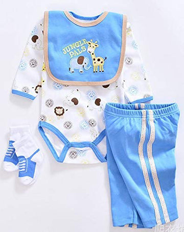 Reborn Dolls Clothes Baby Boy Clothing Outfit for 20"- 22" Reborn Newborn Dolls 0-3 Month Boy Doll Clothes