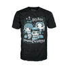 Funko Pop! Boxed Tee: Harry Potter Holiday - Ron, Hermione, Harry - L