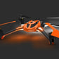 Traxxas Alias: Quad Rotor Helicopter, Orange