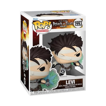 Funko Pop! Animation: Attack on Titan - Levi - Collectable Vinyl Figure - Gift Idea - Official Merchandise - Toys for Kids & Adults - Anime Fans