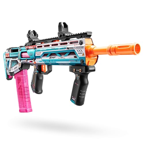 XSHOT Skins Pro Series 1 Long Shot Blaster by ZURU with 40 Darts, Air Pocket Technology Darts and Dart Storage, Outdoor Toy, Teens and Adults, Age 14+