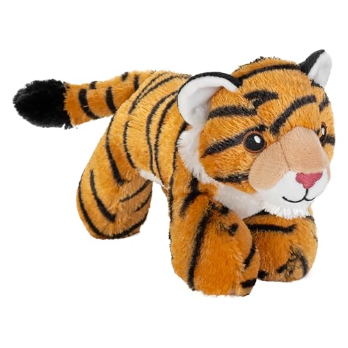 Wild Republic Ecofuzzies Tiger Stuffed Animal - 7"