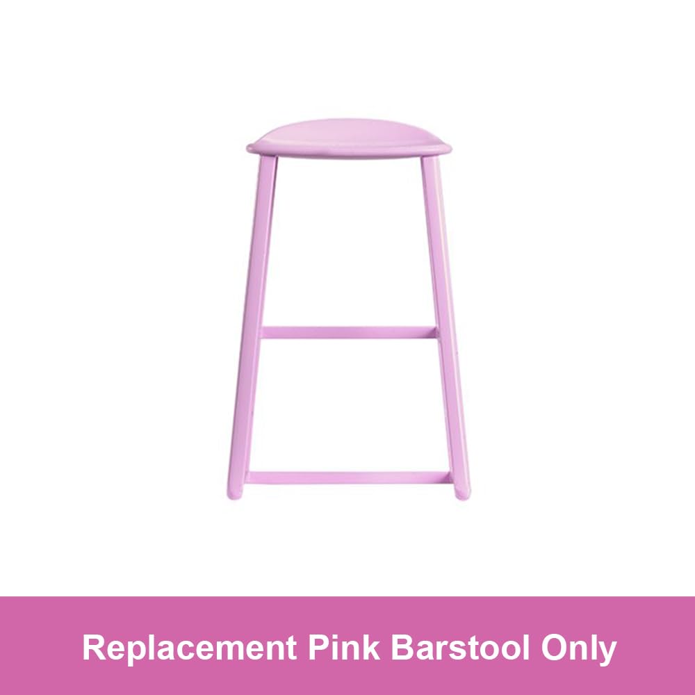 Replacement Part for Barbie Doll Dreamhouse Dollhouse Playset HMX10 - Replacement Pink Barstool