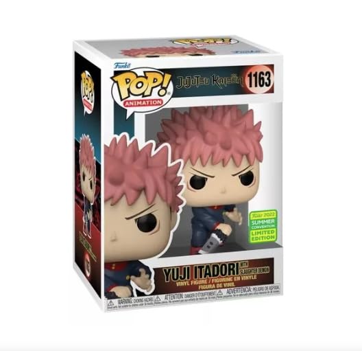 Funko Pop! Animation: Jujutsu Kaisen - Itadori with Slaughter Demon (Metallic) (Convention Special Edition) # Vinyl Figure