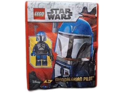 LEGO Star Wars: Mandalorian Pilot Minifigure with Blaster and Rangefinder