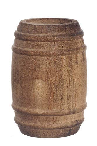 Unknown Dolls House Miniature 1:12 Scale Pub Bar Accessory Wooden Wine Beer Barrel