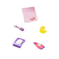 JC Toys Baby Doll Newborn Realistic Bath for Keeps Playtime! | Fits Dolls up to 16" | Includes Bath and Accessories | Ages 2+, Pink