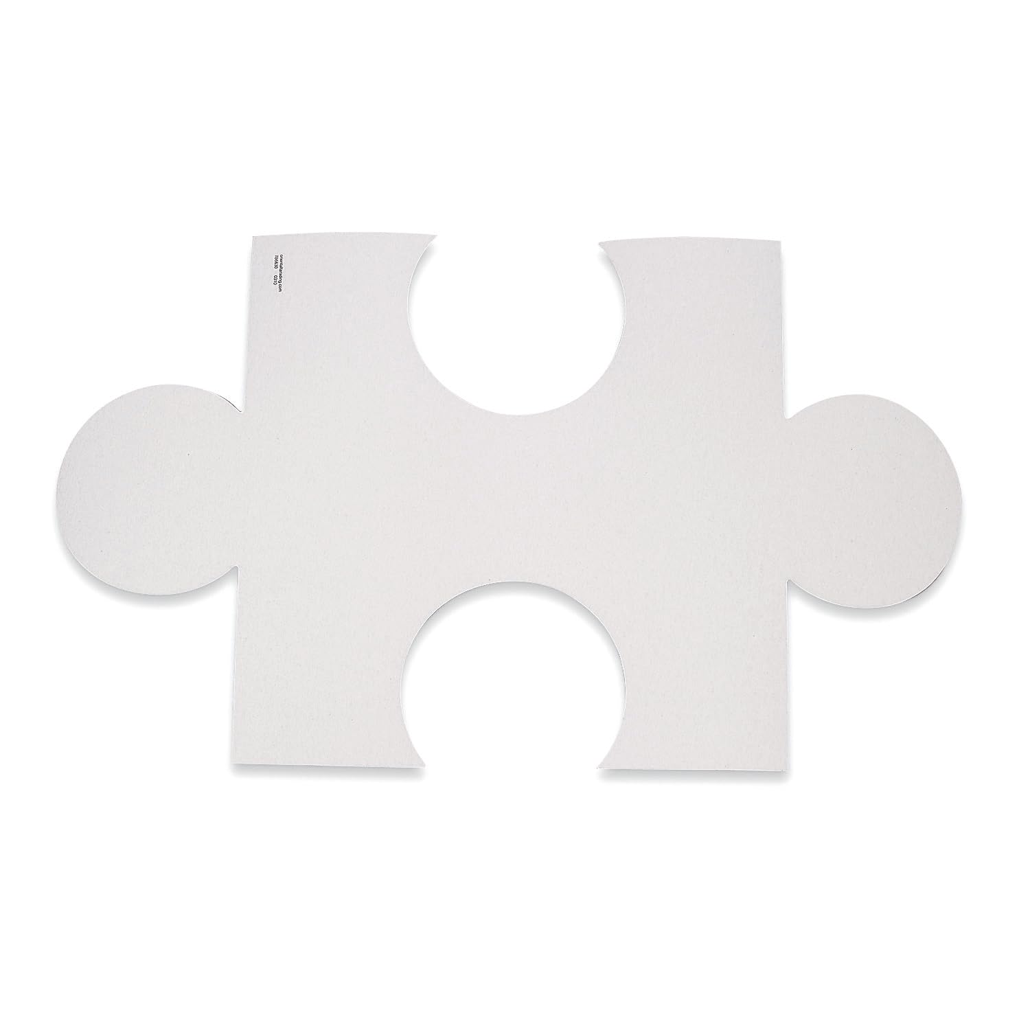 Fun Express Blank Puzzle Pieces Giant 14 Inch DIY Jigsaw 24 Piece Set